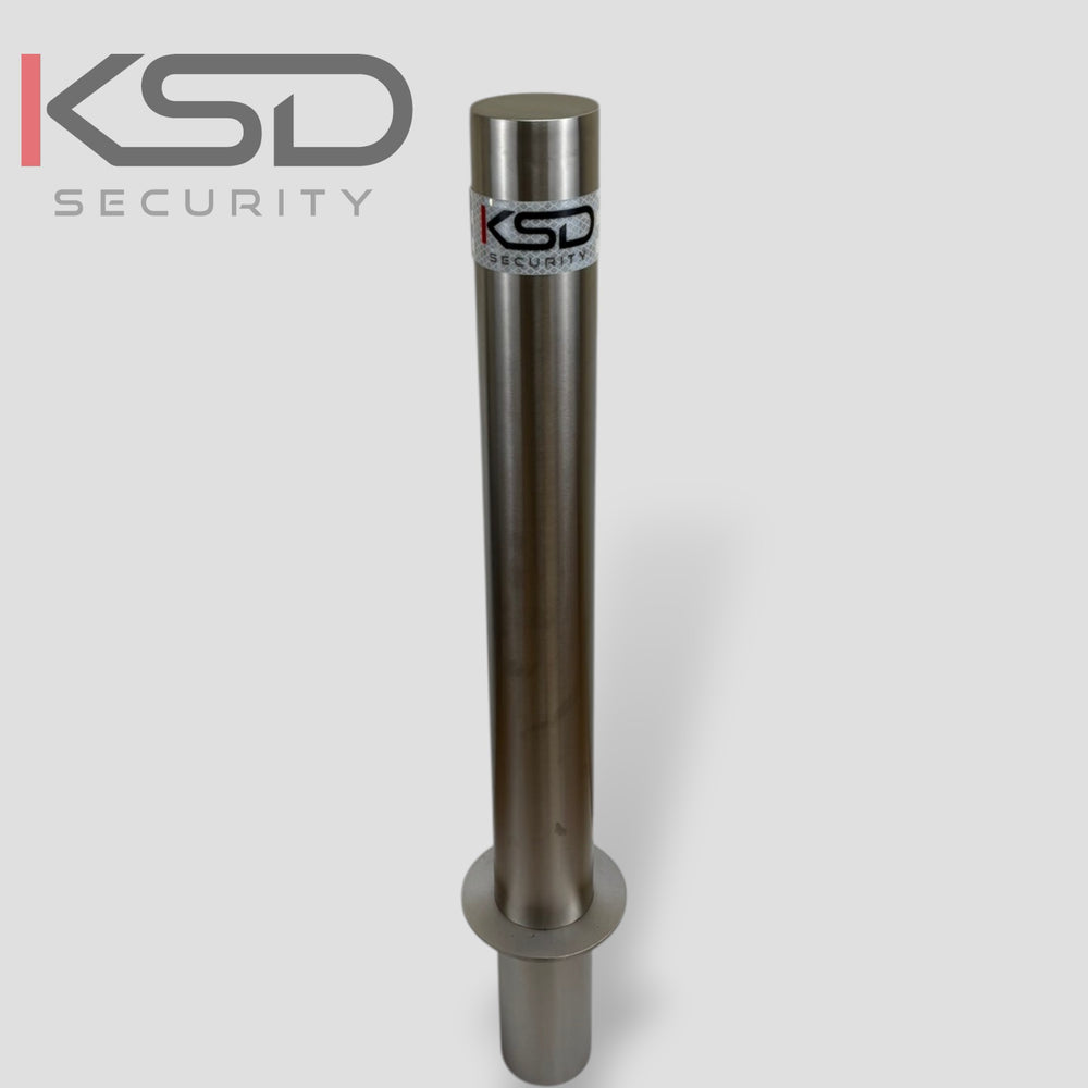 Fixed Steel Bollard Post 700mm - Driveway & Commercial - KSD Security