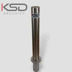 Fixed Steel Bollard Post 700mm - Driveway & Commercial - KSD Security
