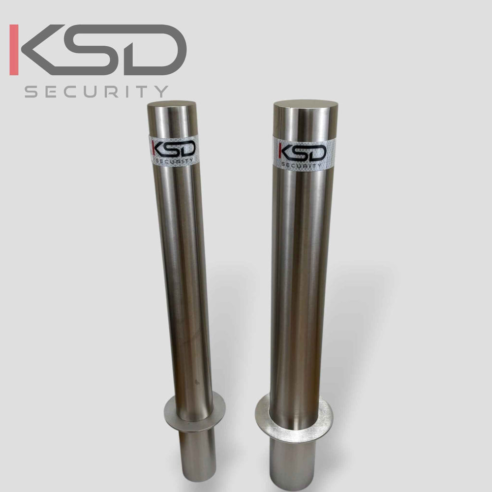 Fixed Steel Bollard Post 700mm - Driveway & Commercial