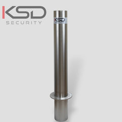 Fixed Steel Bollard Post 700mm - Driveway & Commercial - KSD Security