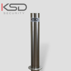 Fixed Steel Bollard Post 700mm - Driveway & Commercial - KSD Security
