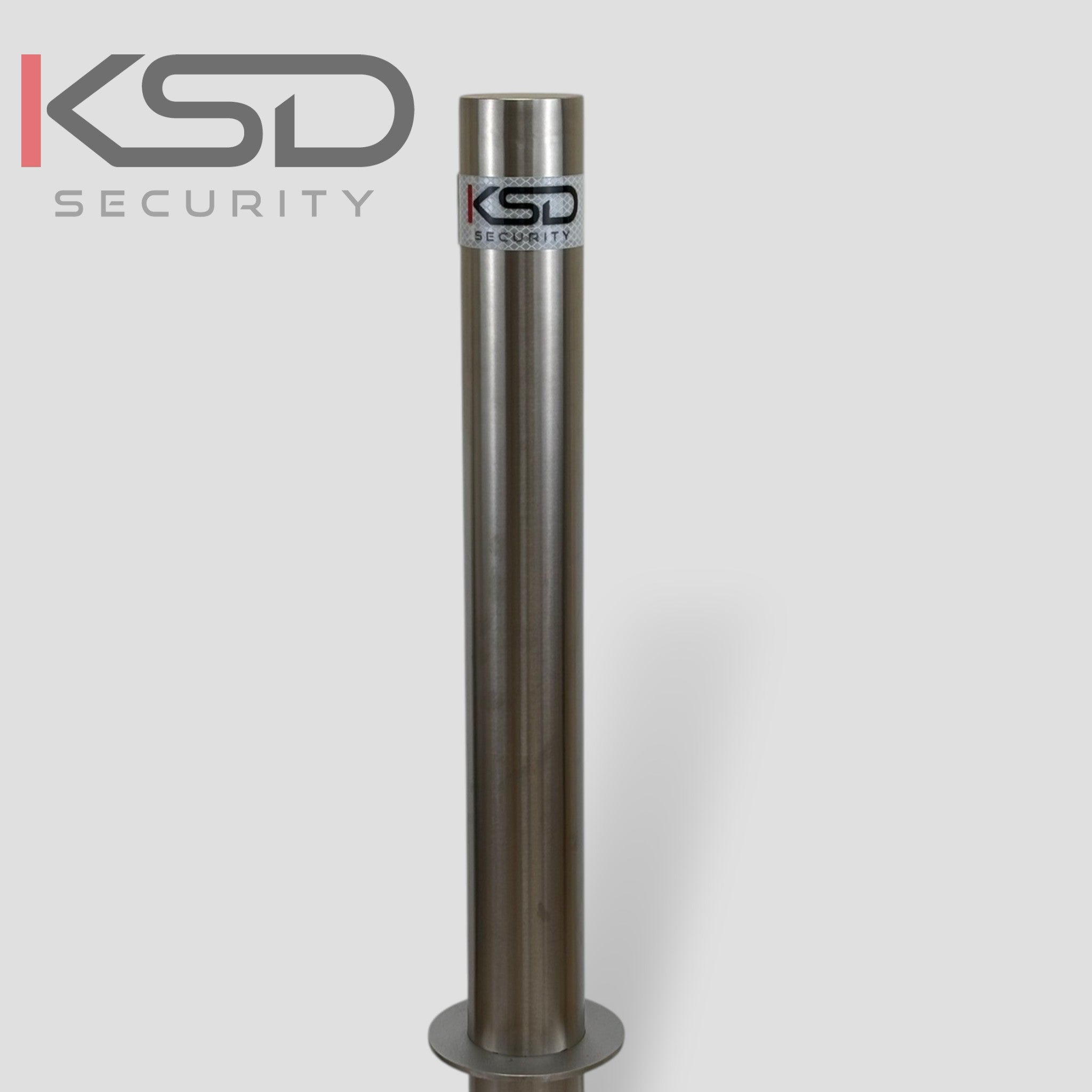 Fixed Steel Bollard Post 700mm - Driveway & Commercial - KSD Security