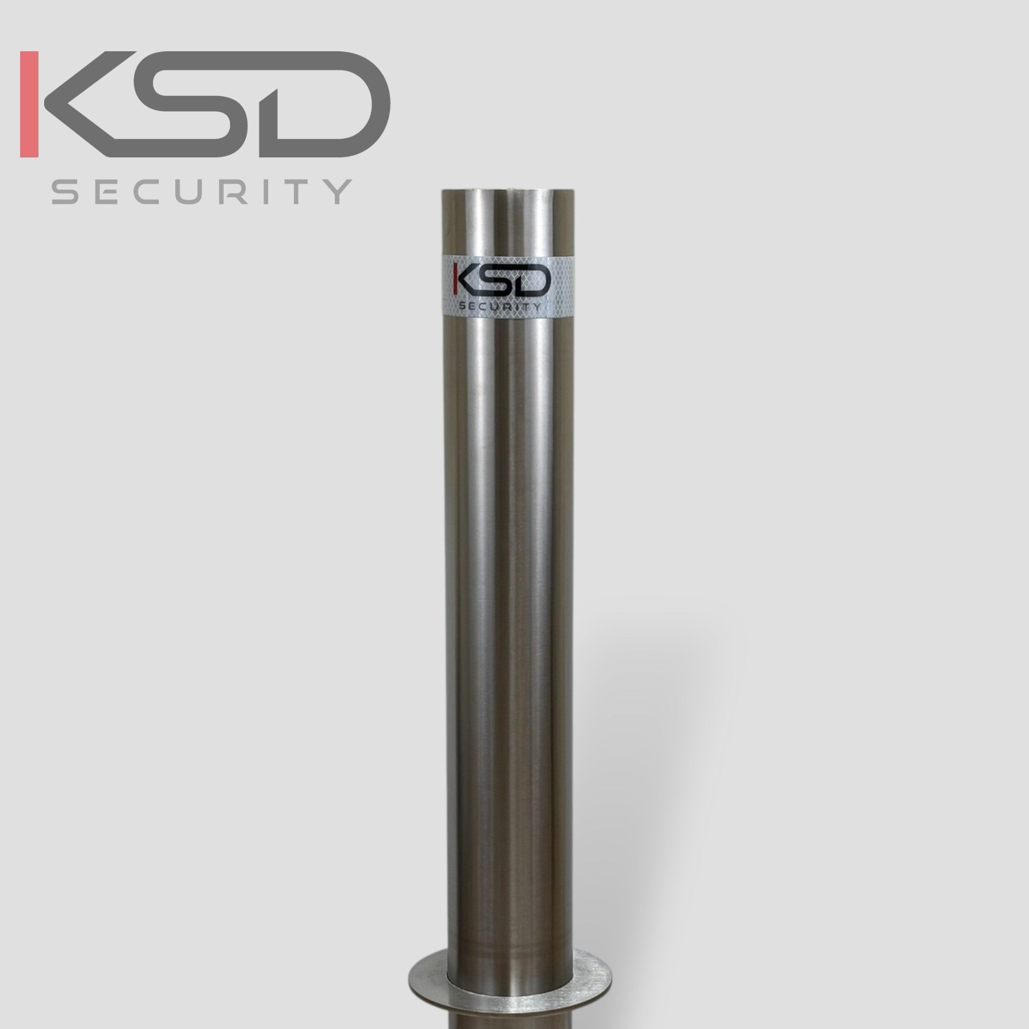 Fixed Steel Bollard Post 700mm - Driveway & Commercial - KSD Security