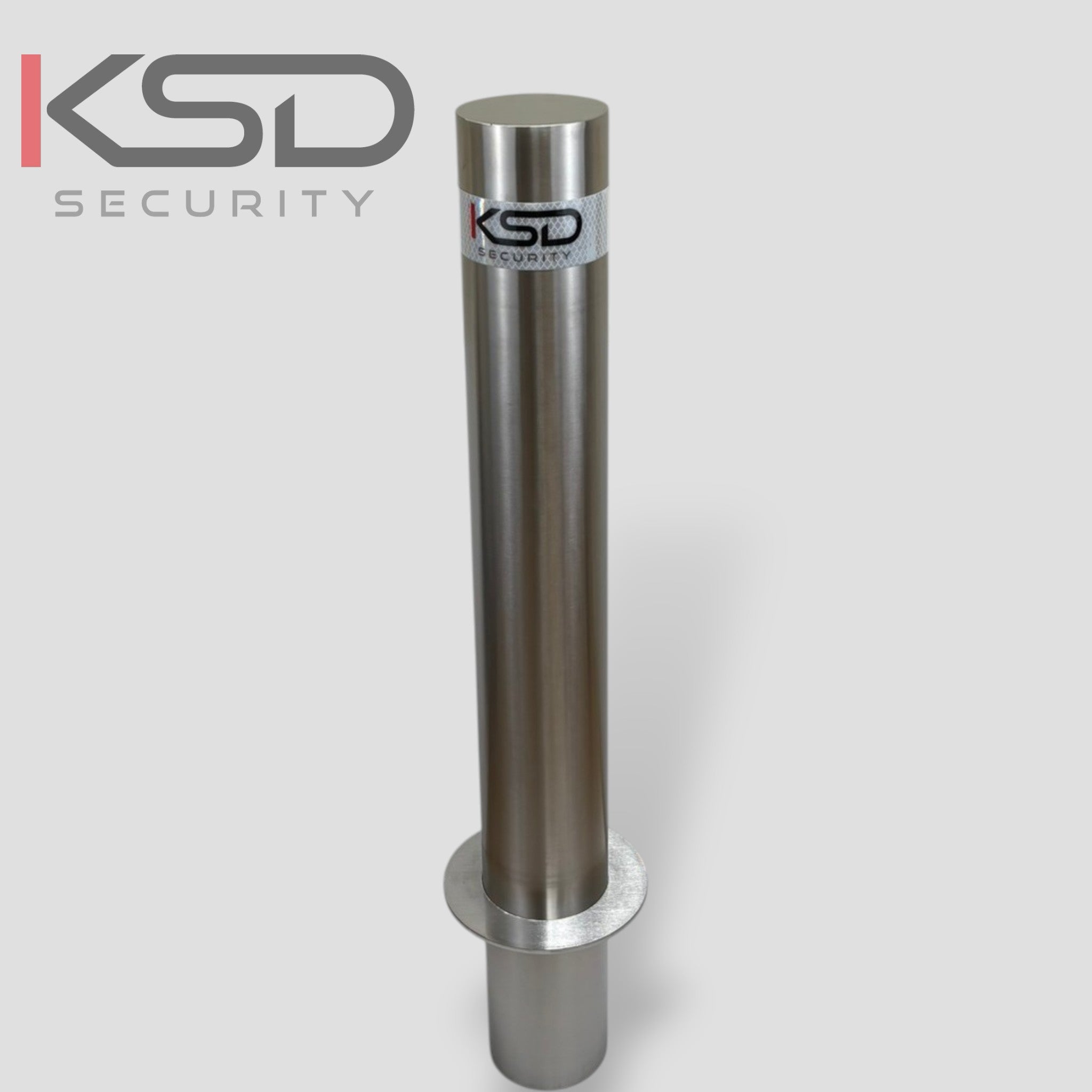 Fixed Steel Bollard Post 700mm - Driveway & Commercial - KSD Security