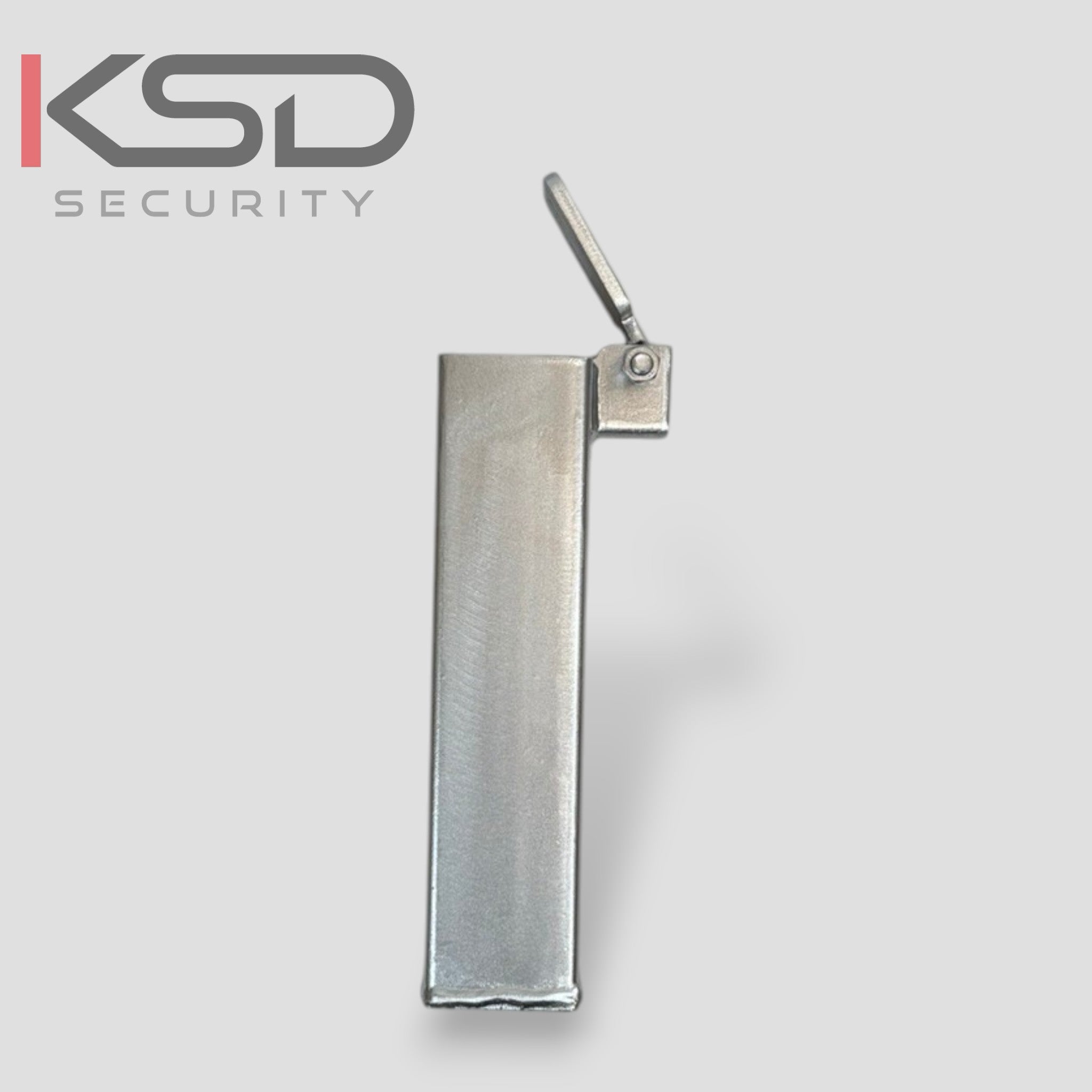 Removable Security Bollard - Black & Yellow - KSD Security
