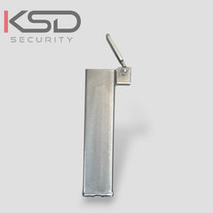 Removable Security Bollard - Black & Yellow - KSD Security