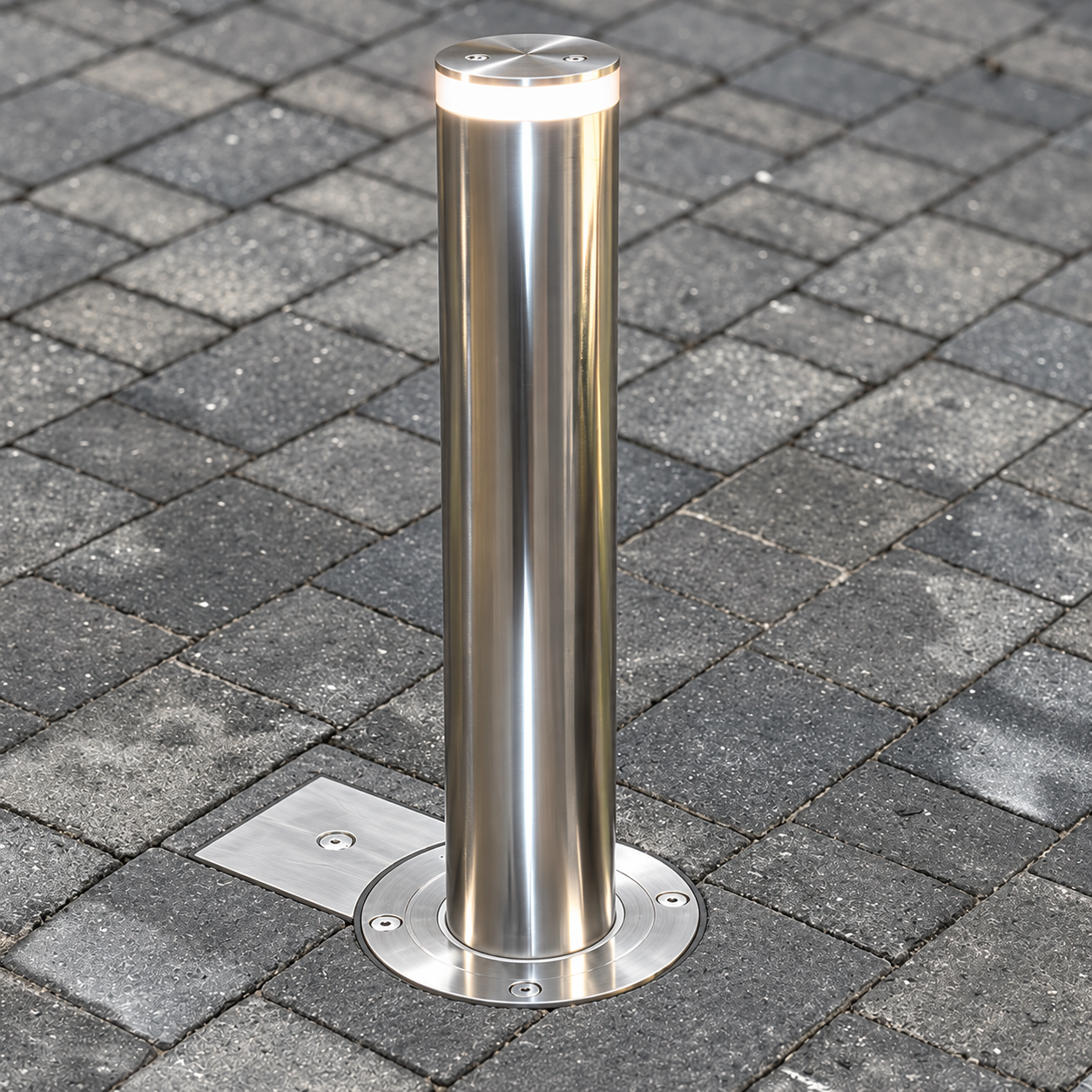 Titan Battery 114 Automatic Bollard – 600mm